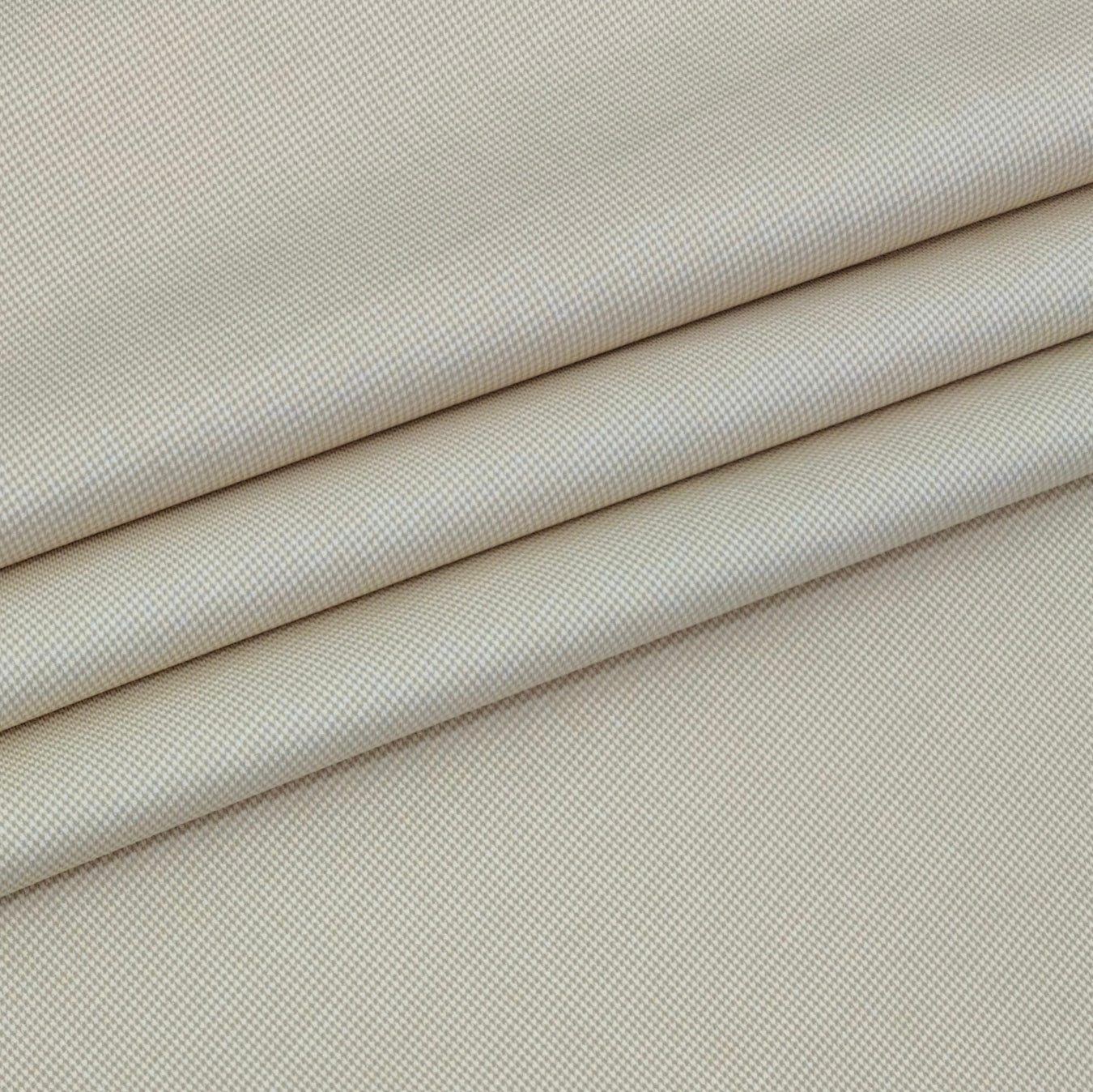 Shirt Fabric Donear Premium Giza Cotton Pin Check Colour Light Brown